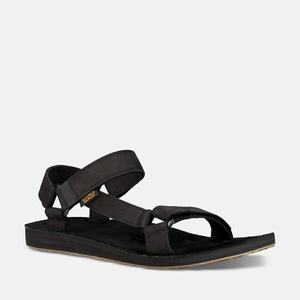 Teva Original Universal Leather Sandalen Herren Schwarz [RMWF90826]